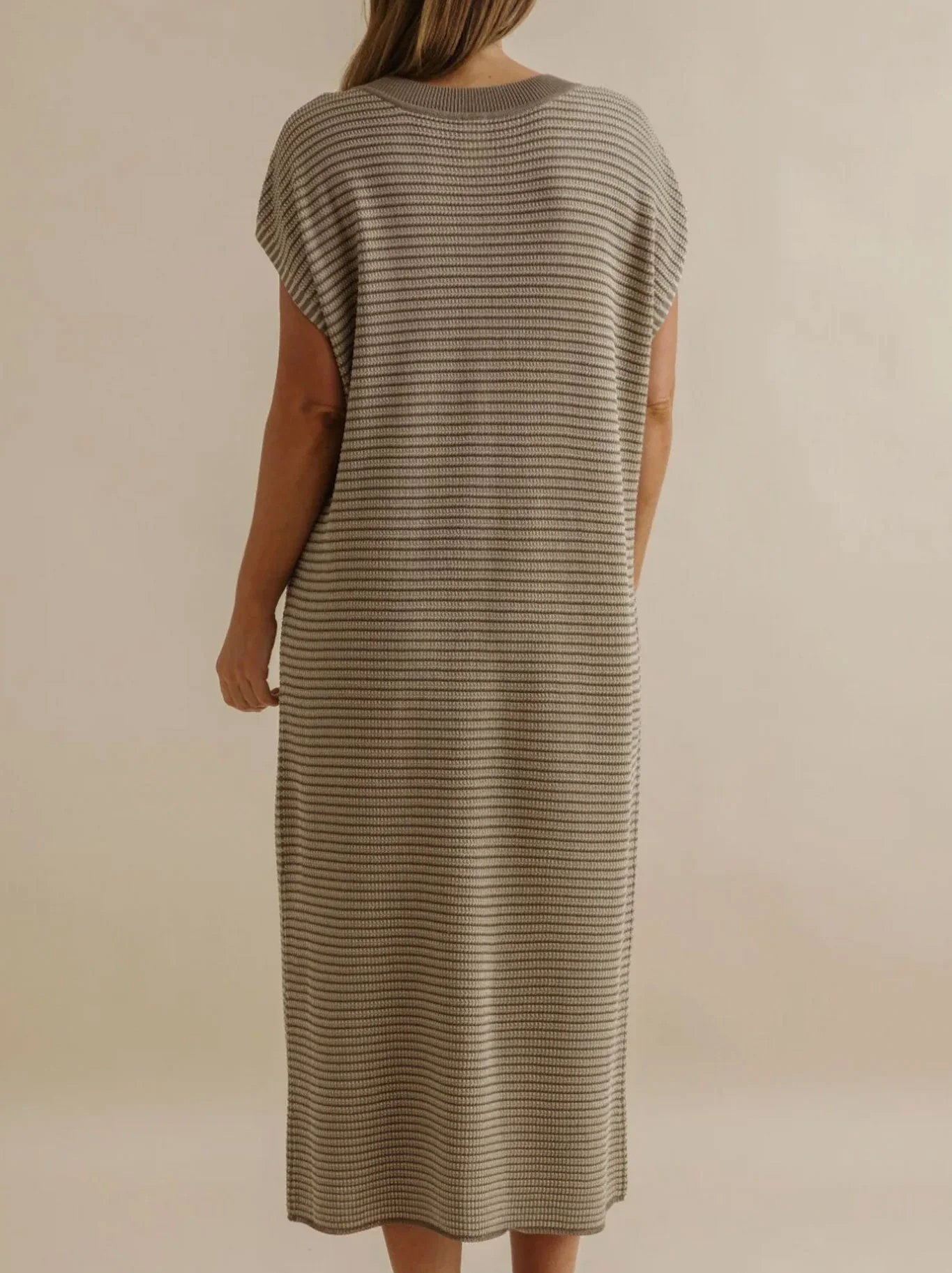 TALAMAYA LATTICE KNITTED DRESS - Image 4