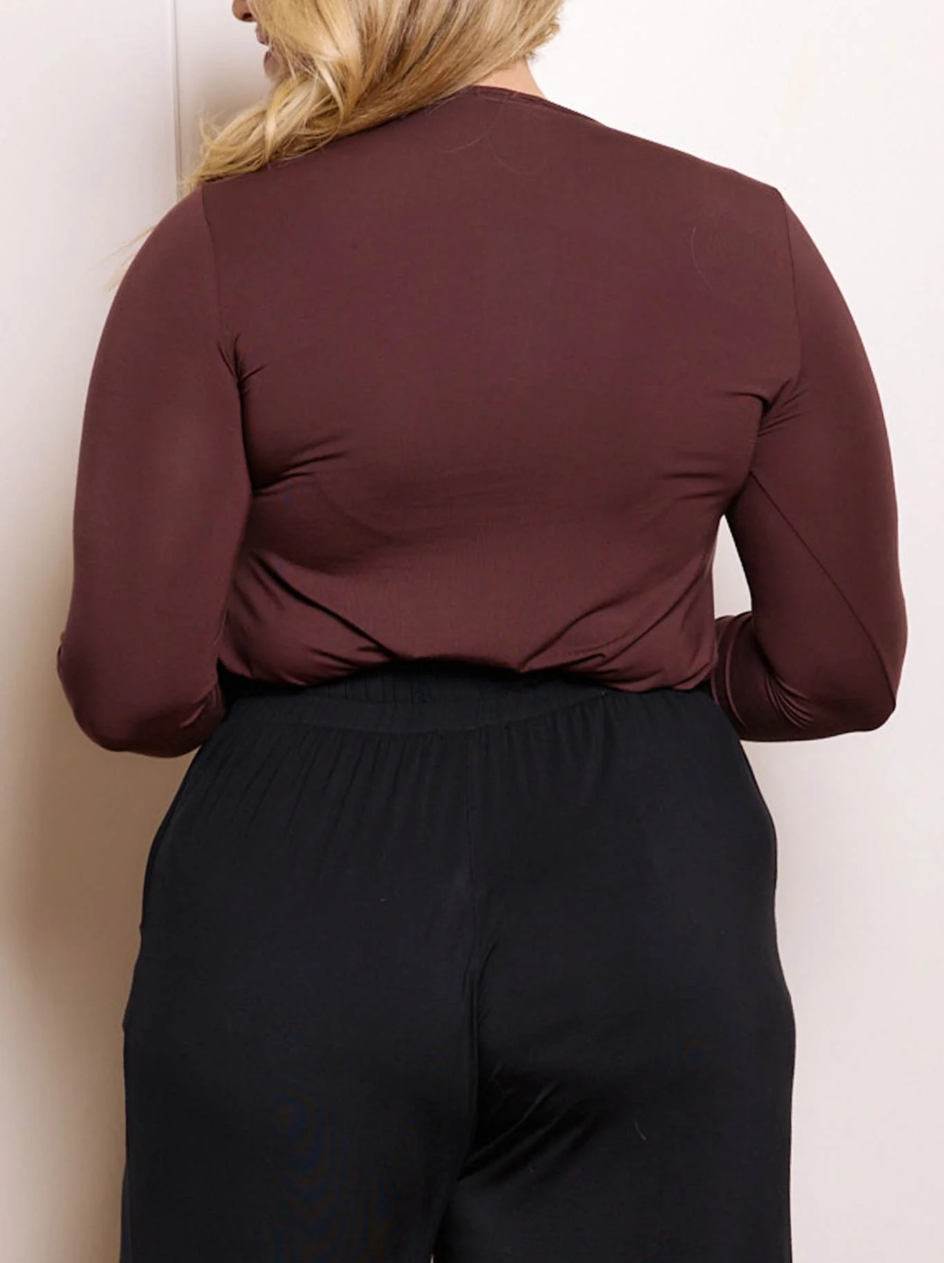 TANI LONG SLEEVE HIGH NECK TOP - Image 16