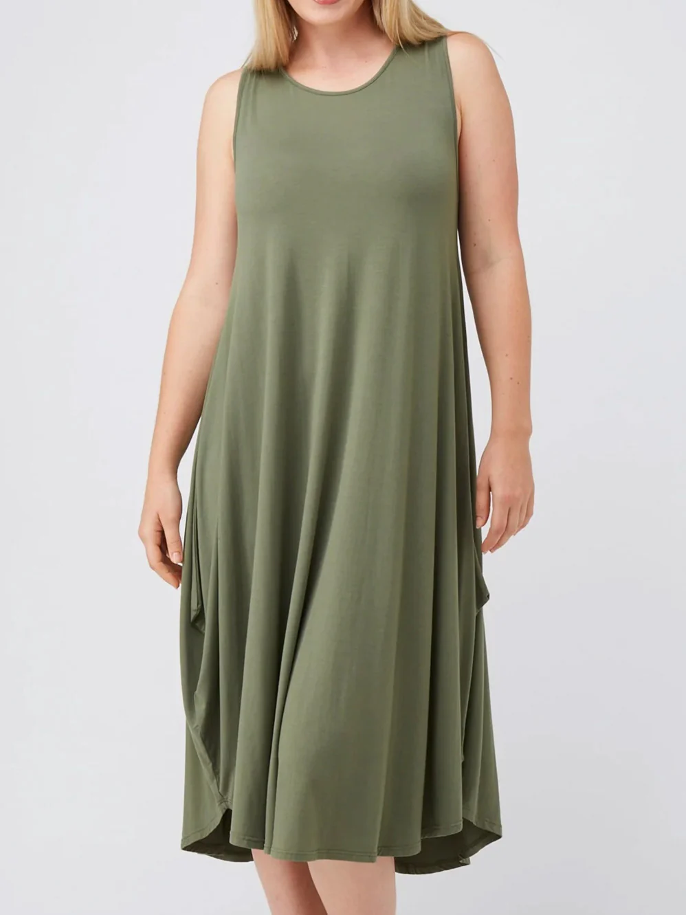 TANI SLEEVELESS TRI DRESS - Image 5