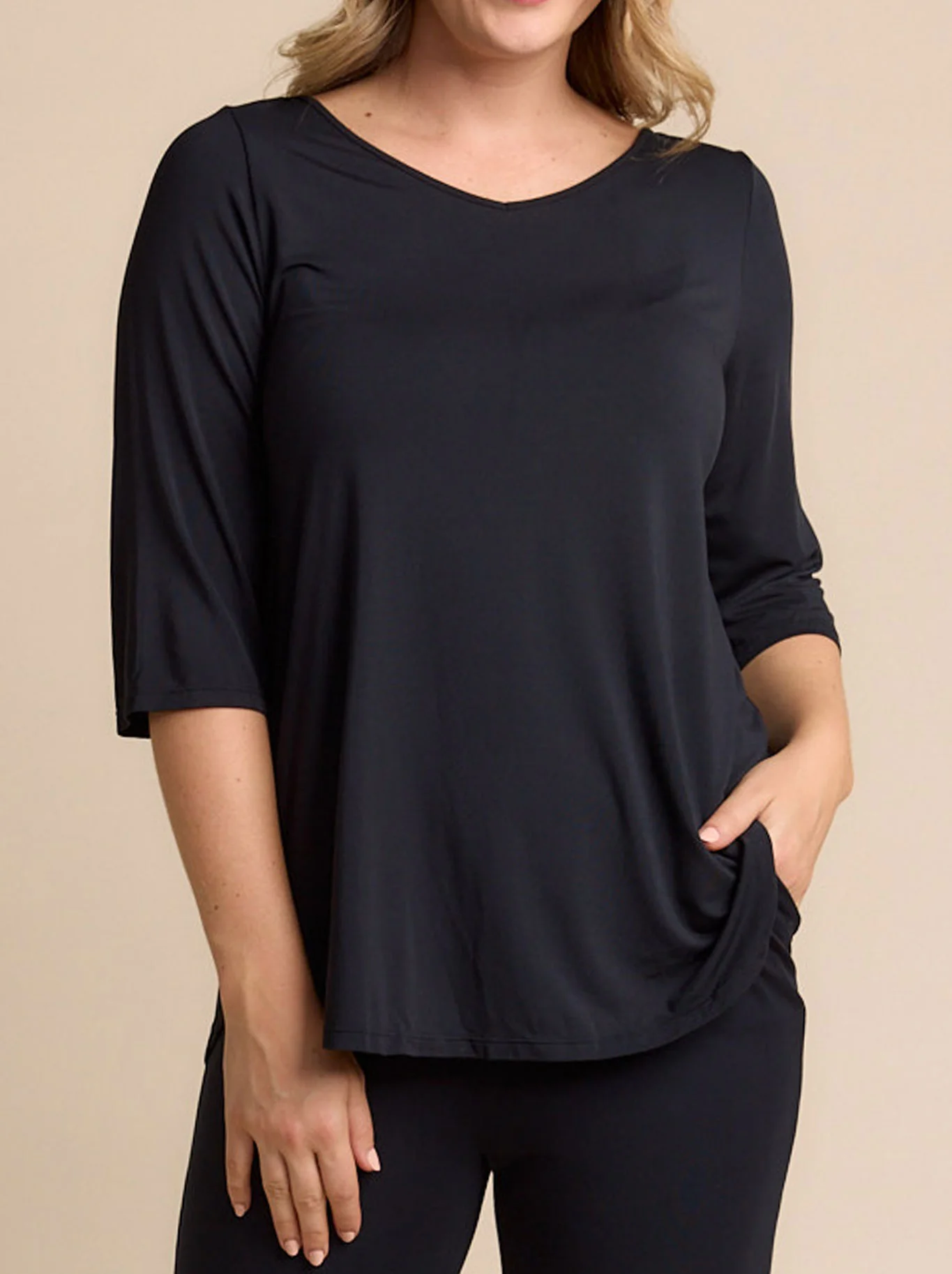 TANI TILLY 3/4 SLEEVE TOP - Image 4