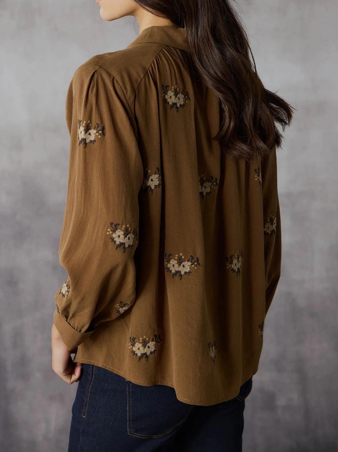 LANIA THE LABEL TAPESTRY SHIRT - Image 3