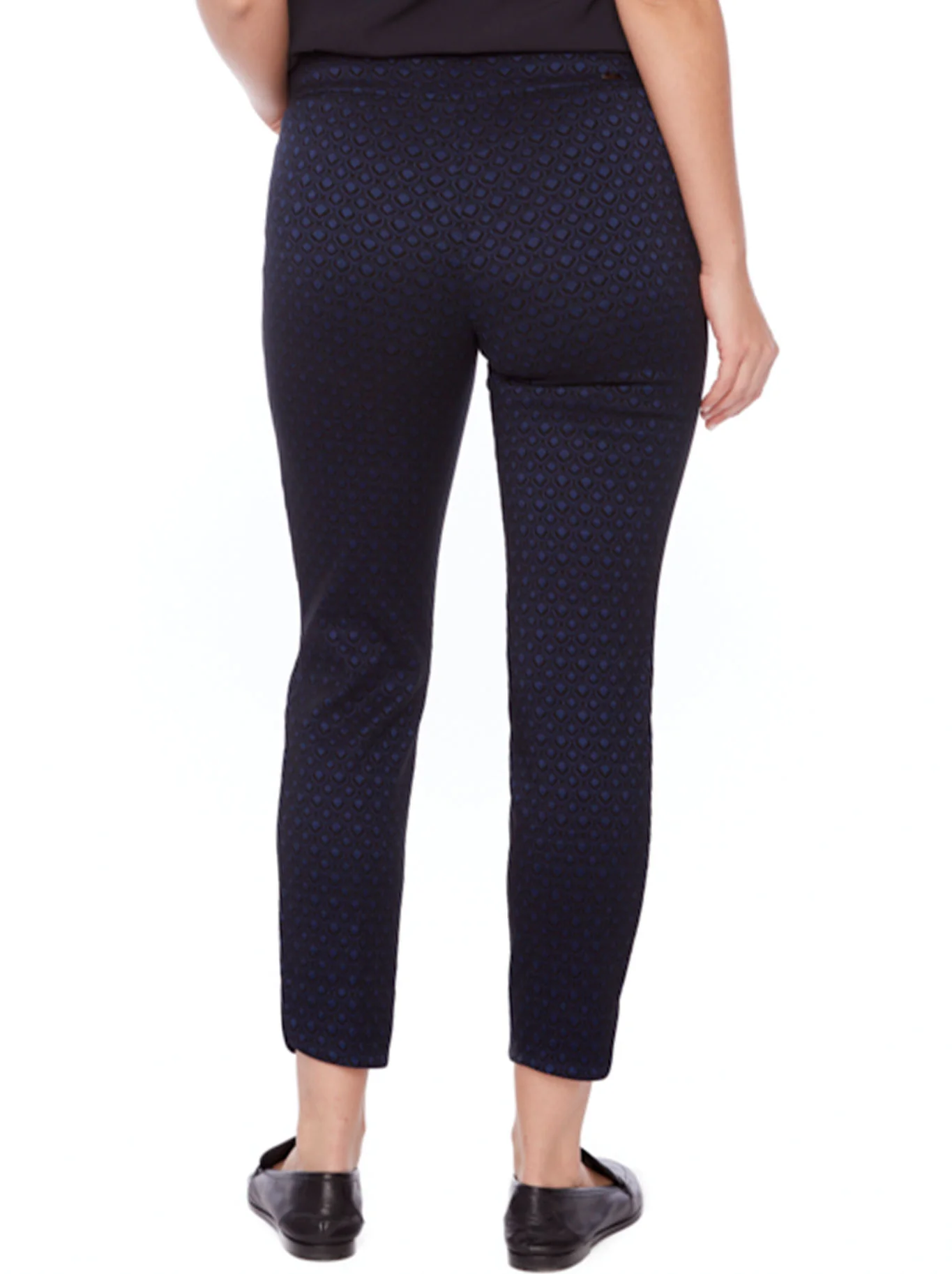 UP! 28" PETAL-SLIT TECHNO ANKLE PANT - Image 3