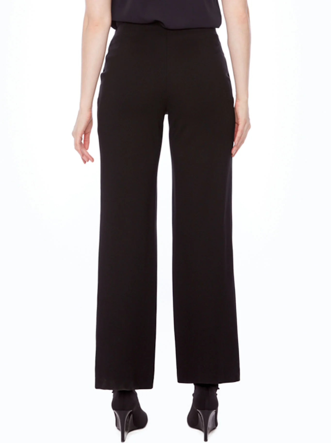 UP! 32" SOLID PONTE WIDE-LEG PANT - Image 3
