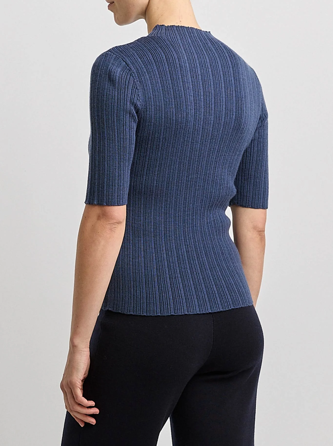 TOORALLIE VARIEGATED RIB TOP - Image 4