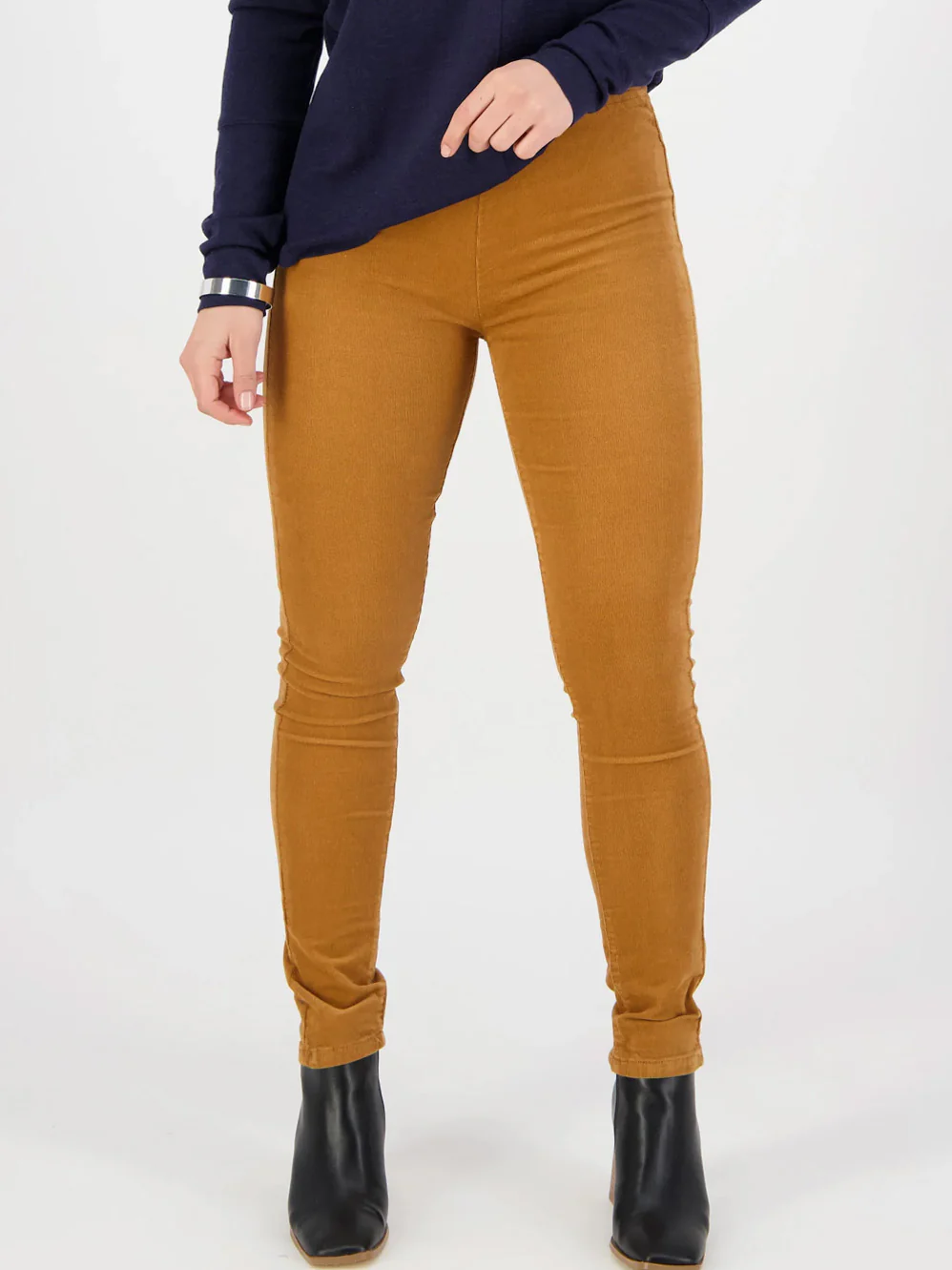 VASSALLI SKINNY PULL ON CORD PANT - Image 12