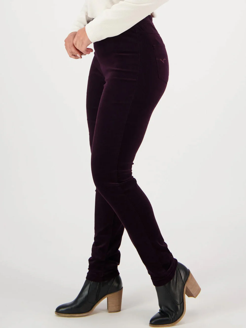 VASSALLI SKINNY PULL ON CORD PANT - Image 31