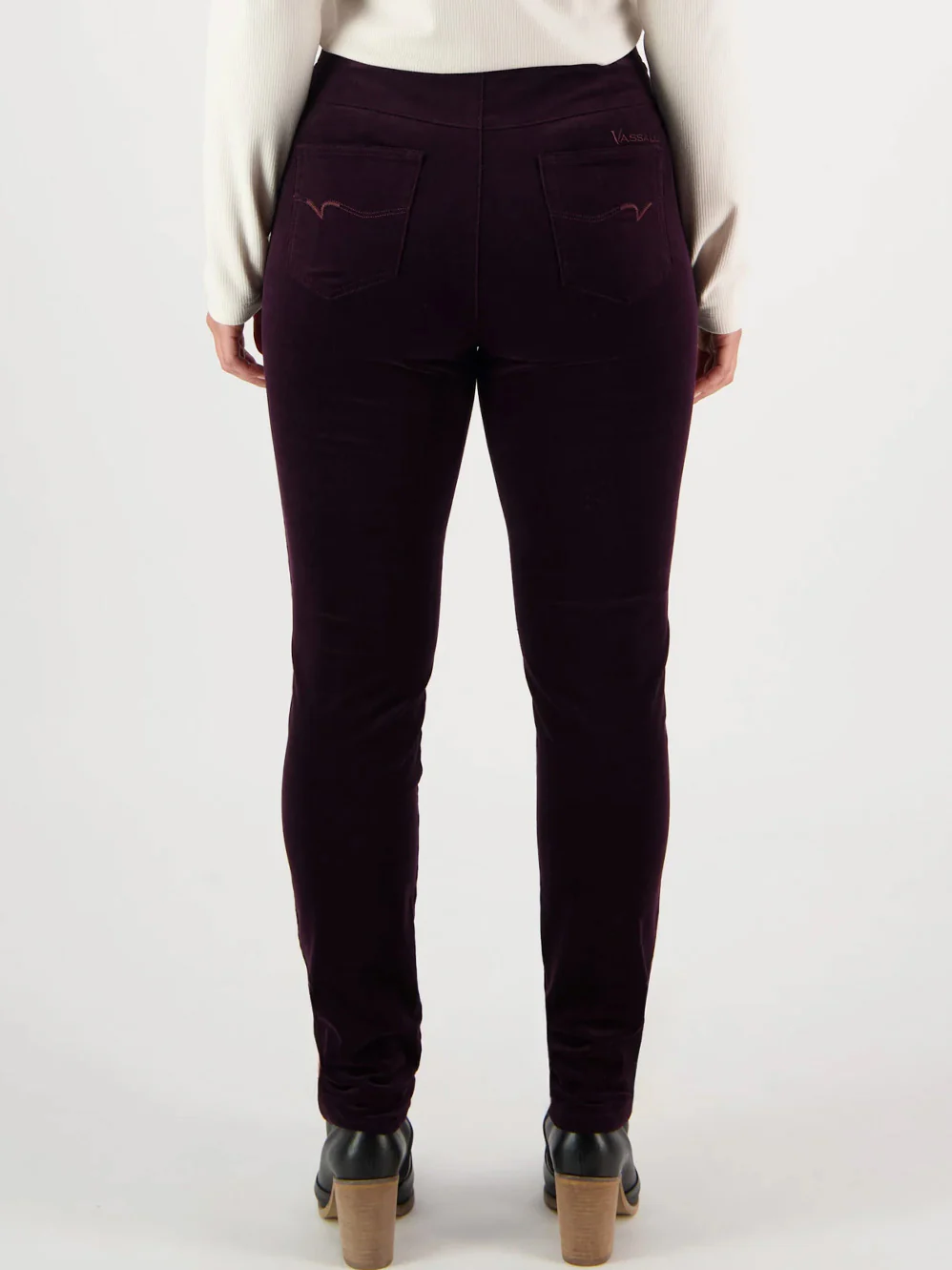 VASSALLI SKINNY PULL ON CORD PANT - Image 32