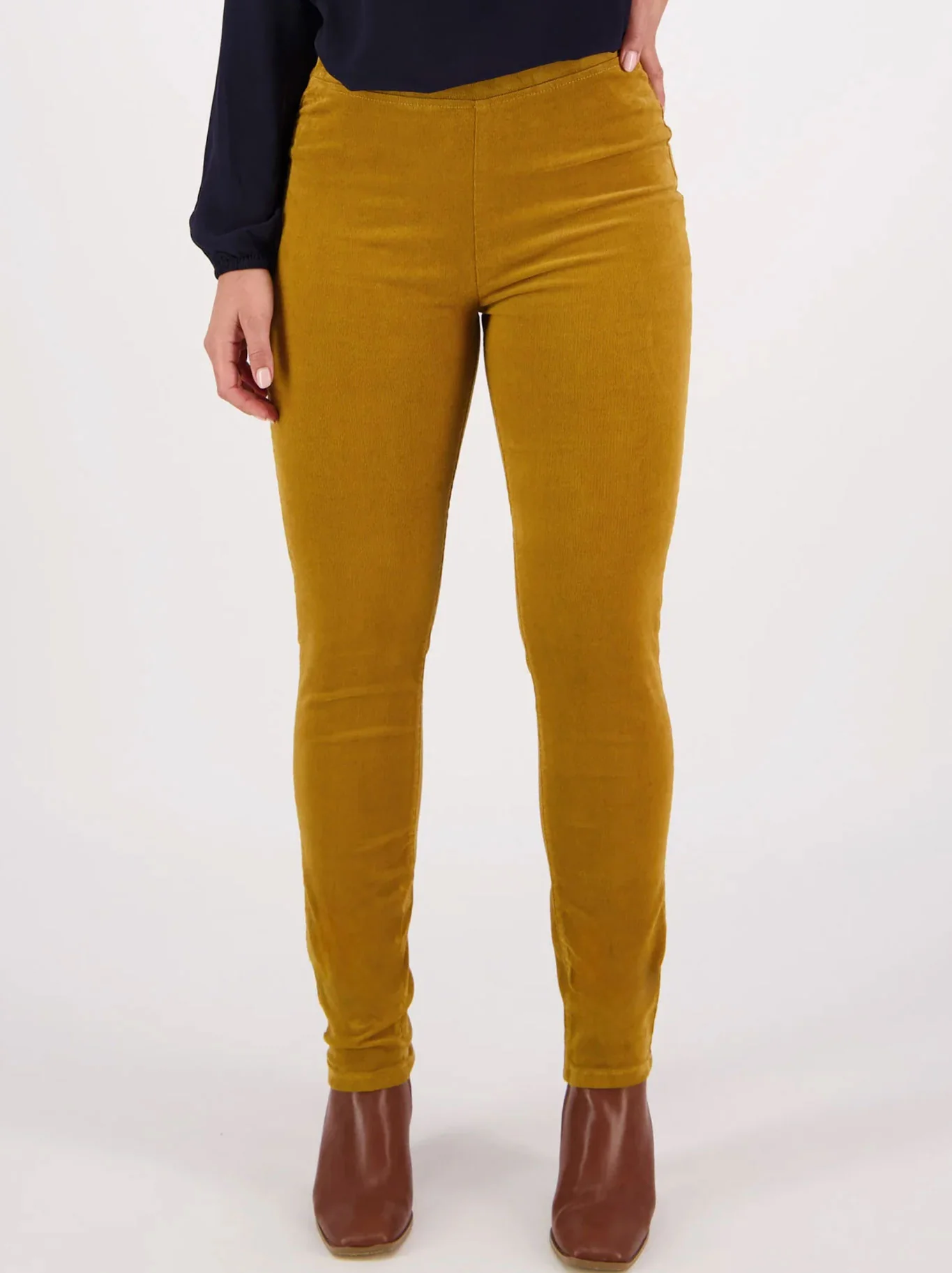 VASSALLI SKINNY PULL ON CORD PANT - Image 47