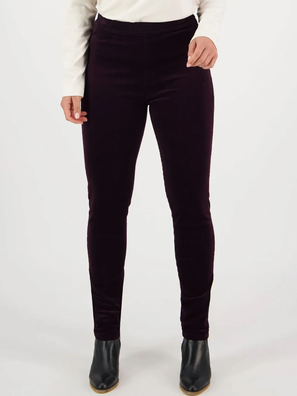 VASSALLI SKINNY PULL ON CORD PANT - Image 57