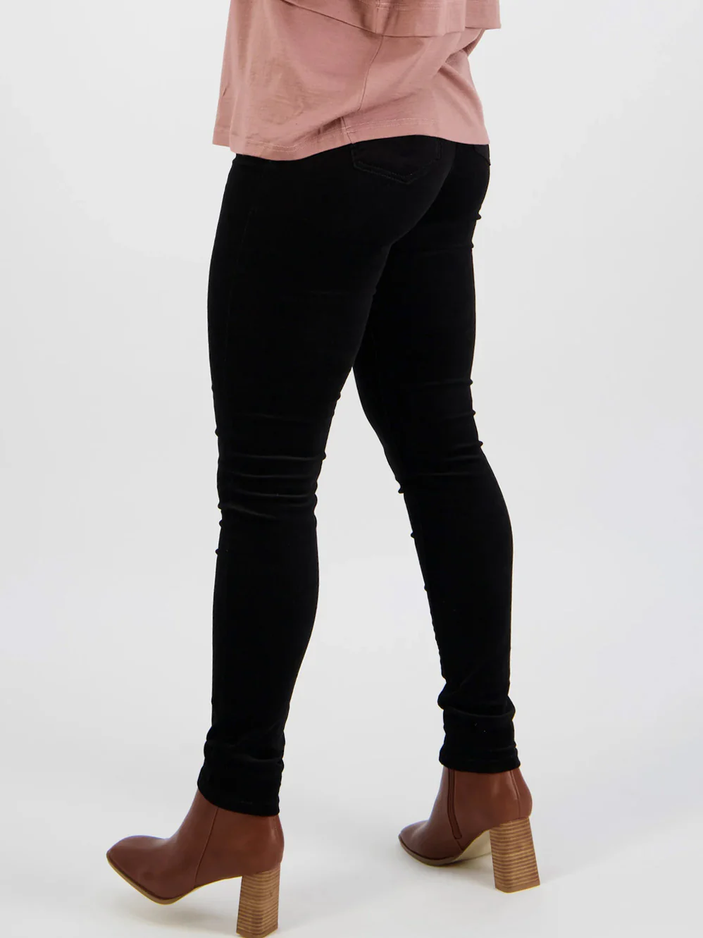 VASSALLI SKINNY PULL ON CORD PANT - Image 7