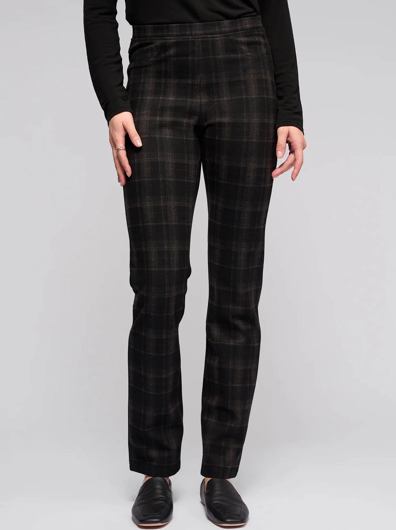 VASSALLI BAY SLIM LEG PULL ON PANT