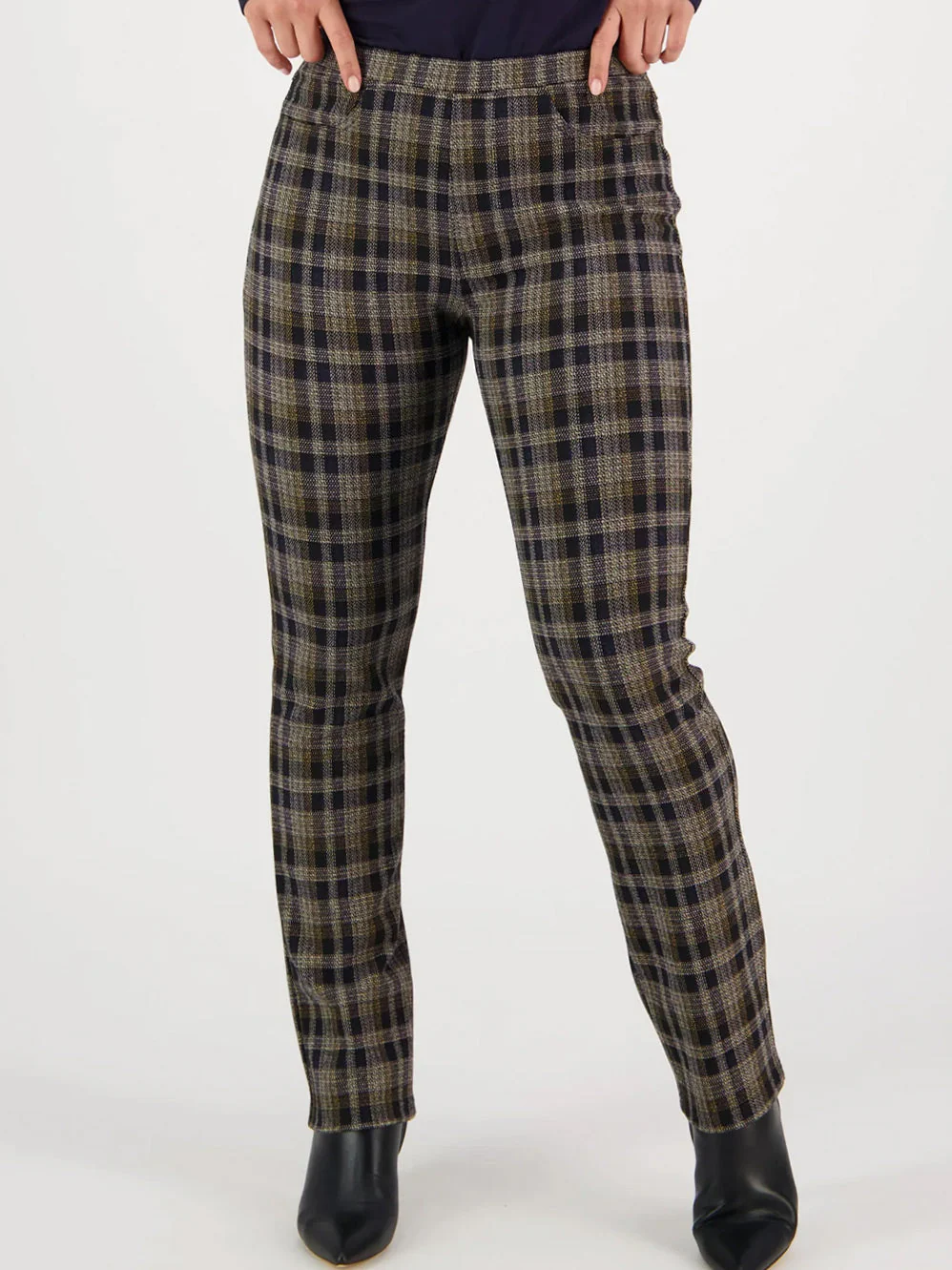 VASSALLI BAY SLIM LEG FULL LENGTH PULL ON PANT