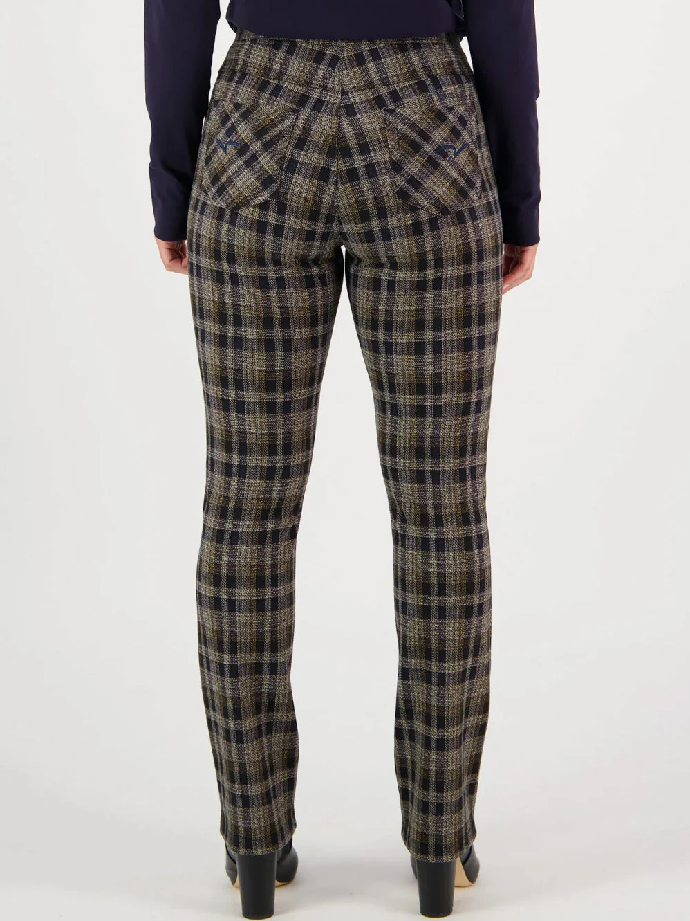 VASSALLI BAY SLIM LEG FULL LENGTH PULL ON PANT - Image 4