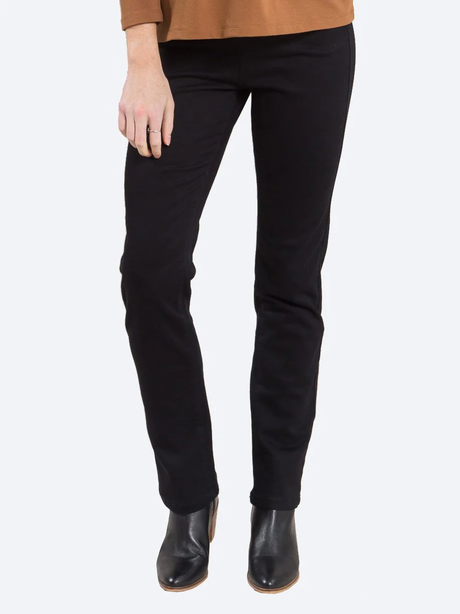 VASSALLI SLIM LEG MOLESKIN PANTS
