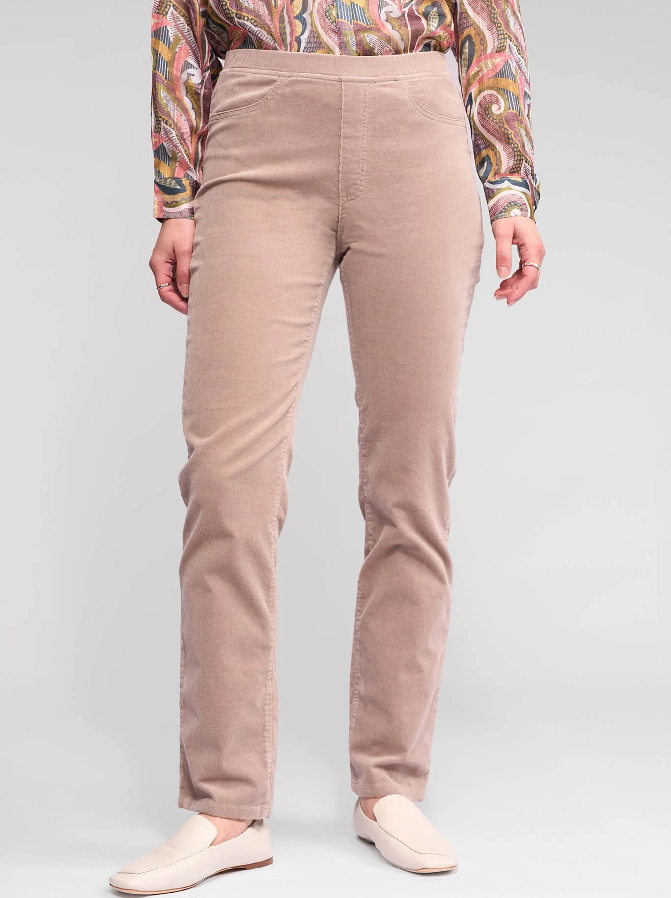 VASSALLI BAY SLIM LEG CORD PULL ON PANT - Image 11