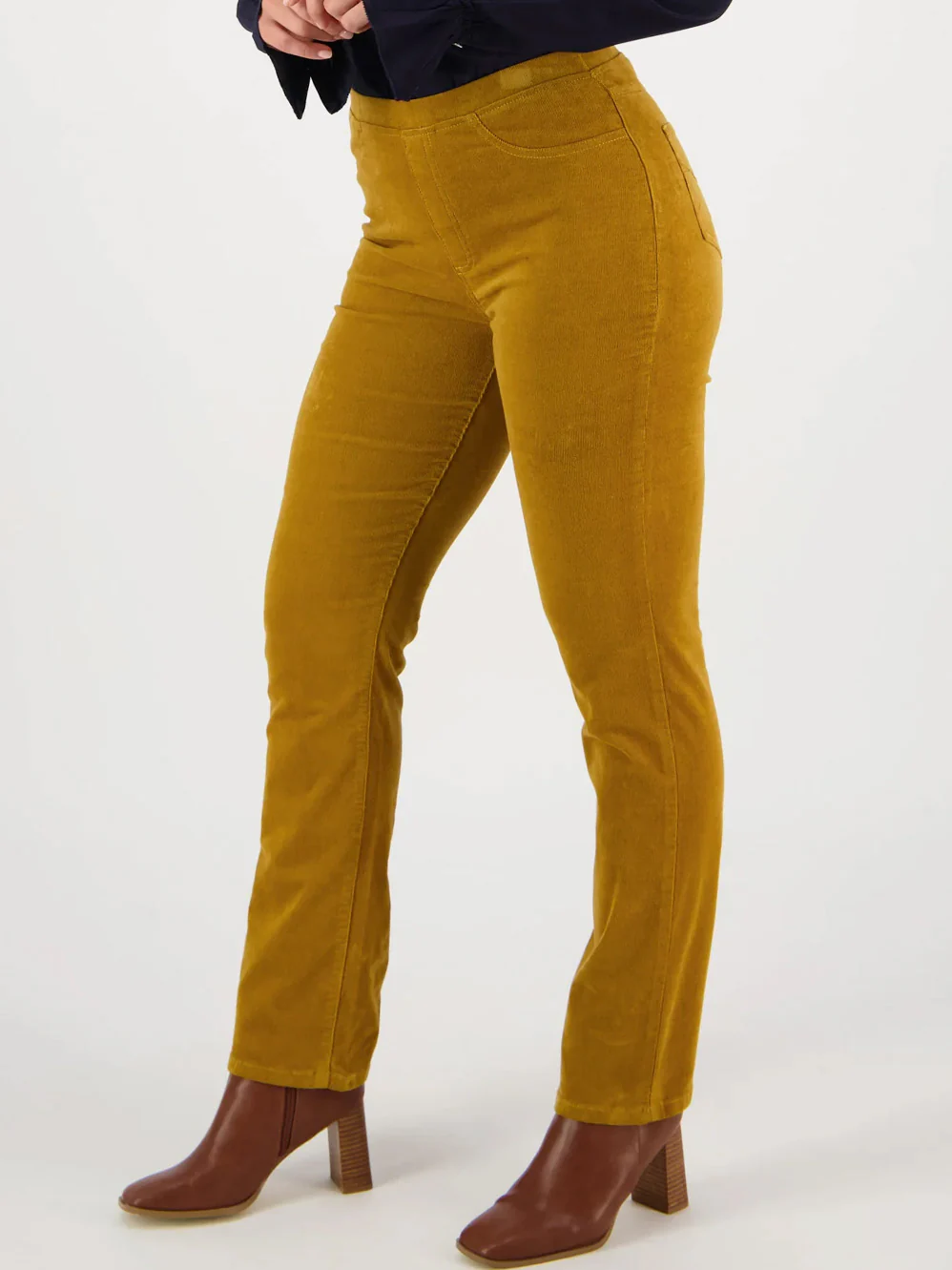 VASSALLI BAY SLIM LEG CORD PULL ON PANT - Image 39