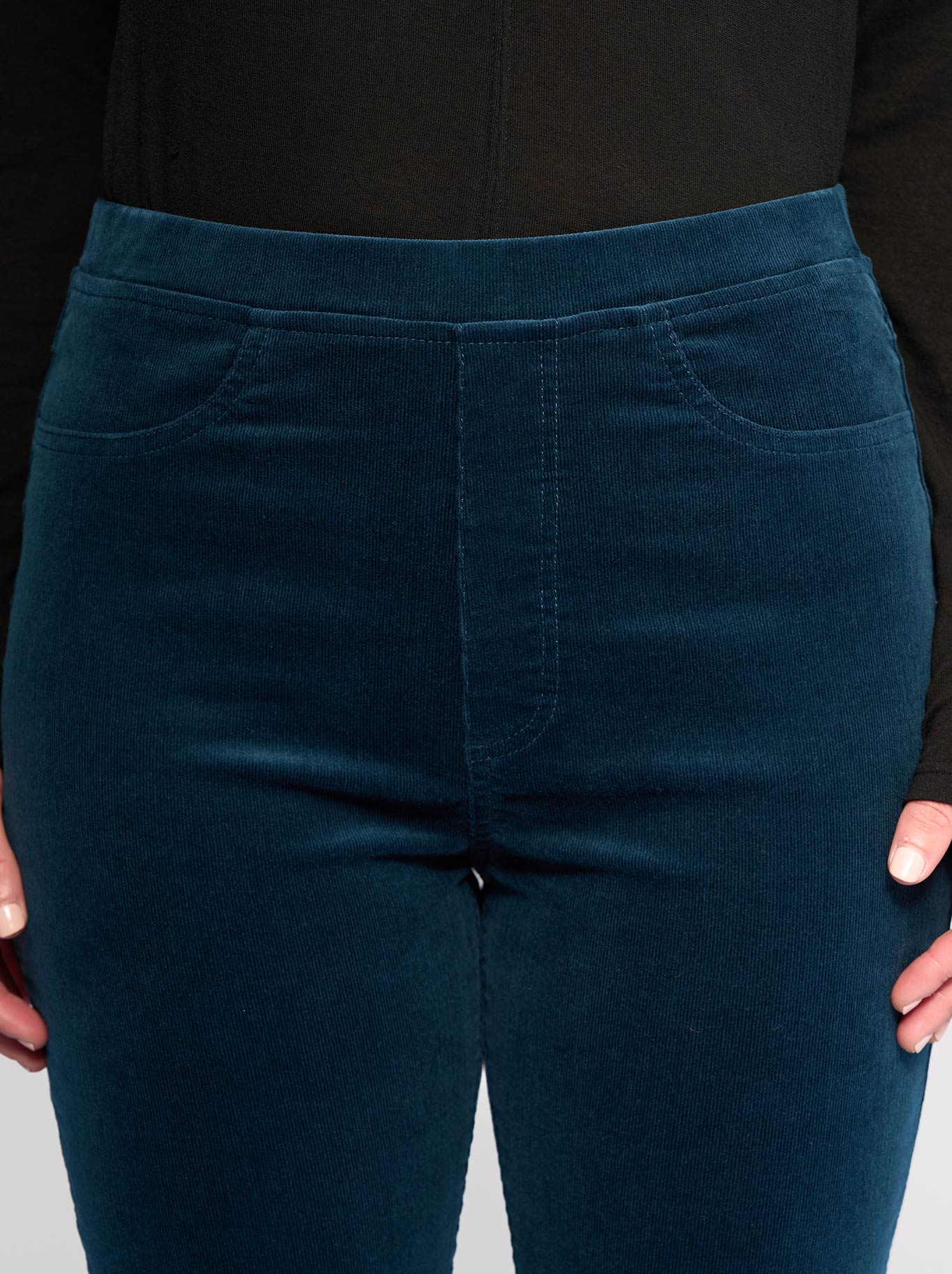 VASSALLI BAY SLIM LEG CORD PULL ON PANT - Image 9