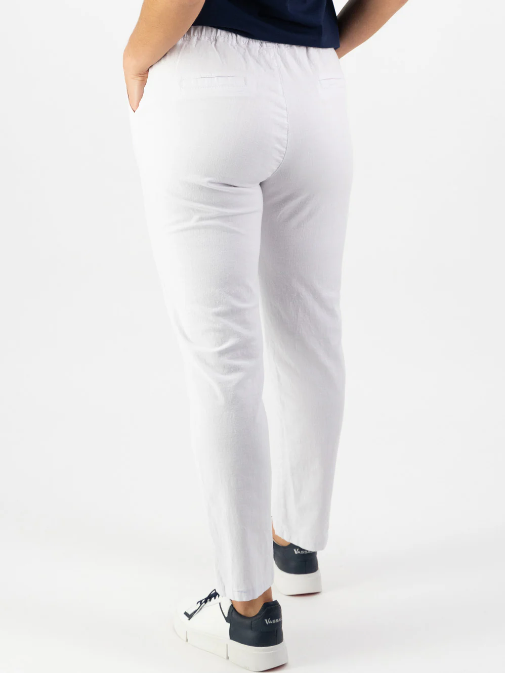 VASSALLI ANKLE GRAZER TIE PANT - Image 12