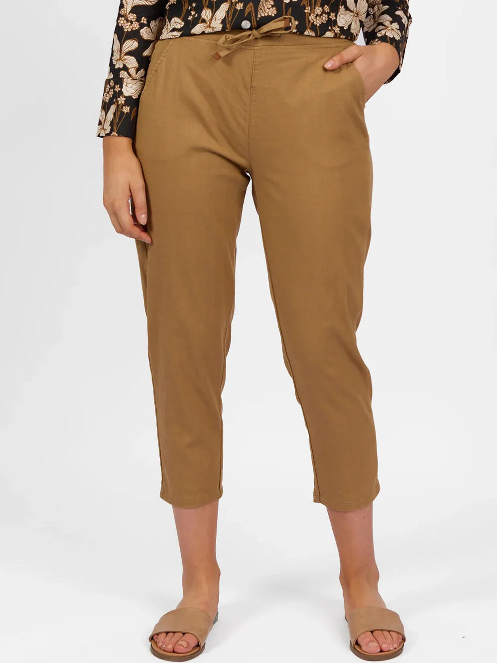 VASSALLI ANKLE GRAZER TIE PANT - Image 13