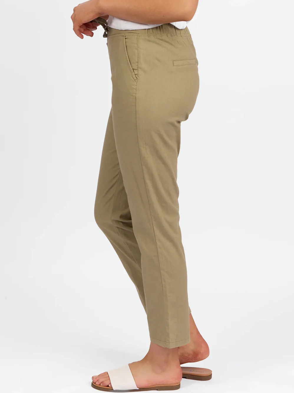 VASSALLI ANKLE GRAZER TIE PANT - Image 18