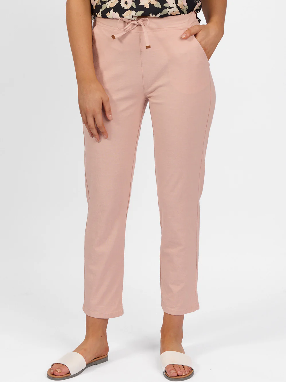 VASSALLI ANKLE GRAZER TIE PANT - Image 21