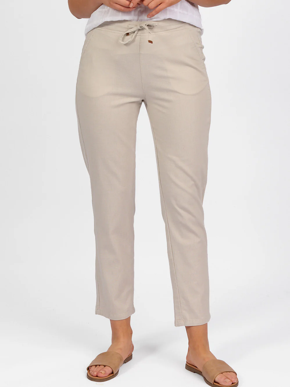 VASSALLI ANKLE GRAZER TIE PANT - Image 23