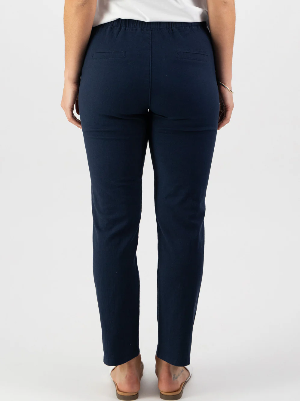 VASSALLI ANKLE GRAZER TIE PANT - Image 3