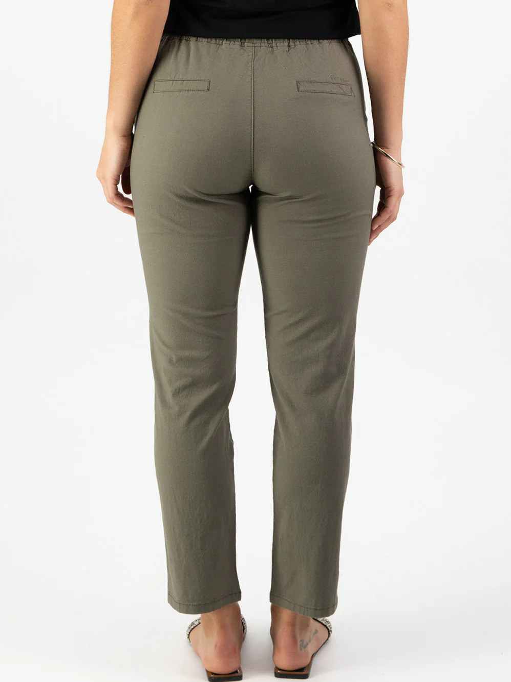 VASSALLI ANKLE GRAZER TIE PANT - Image 9