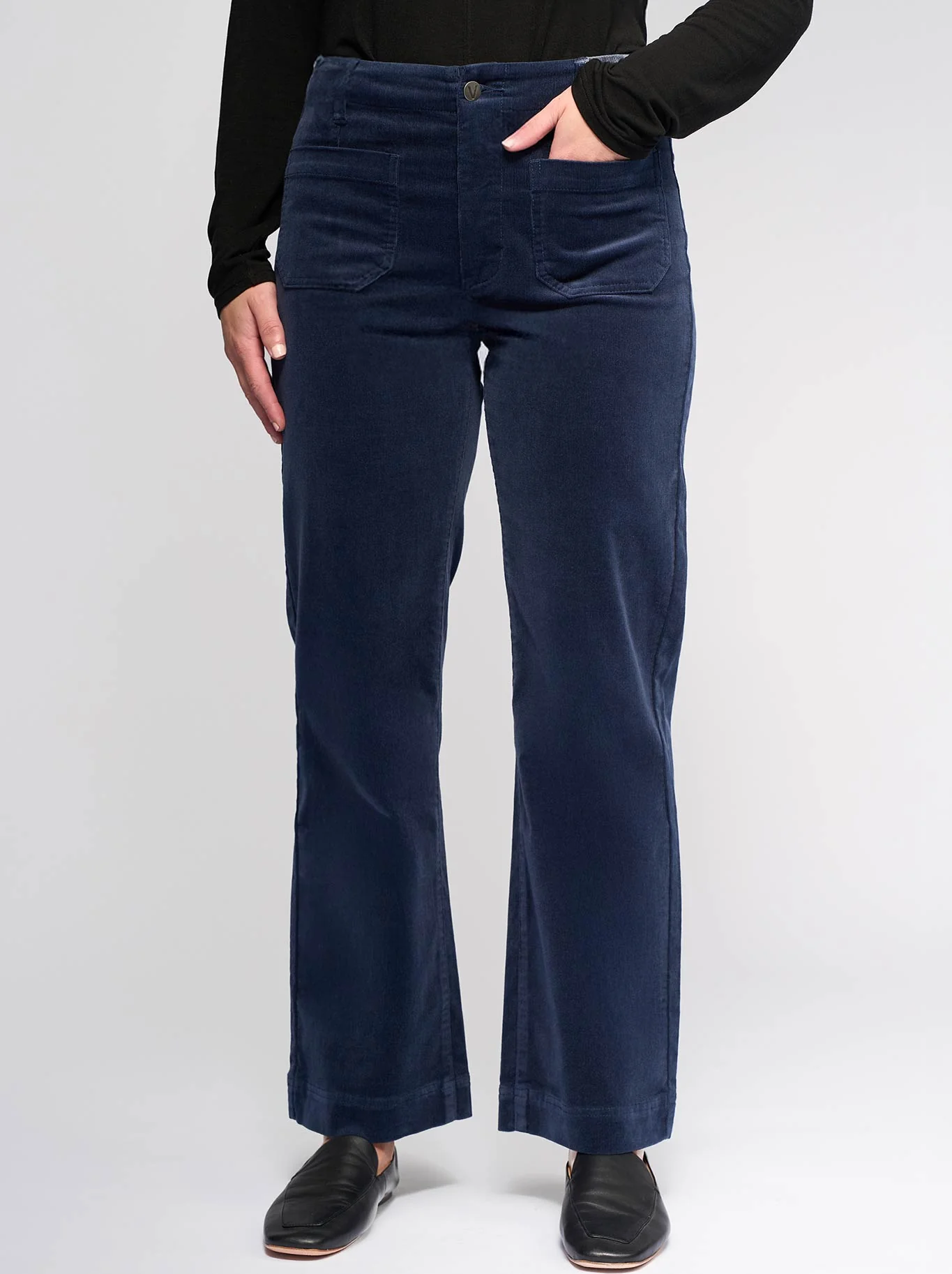 VASSALLI ANKLE GRAZER CORD PANT - Image 4