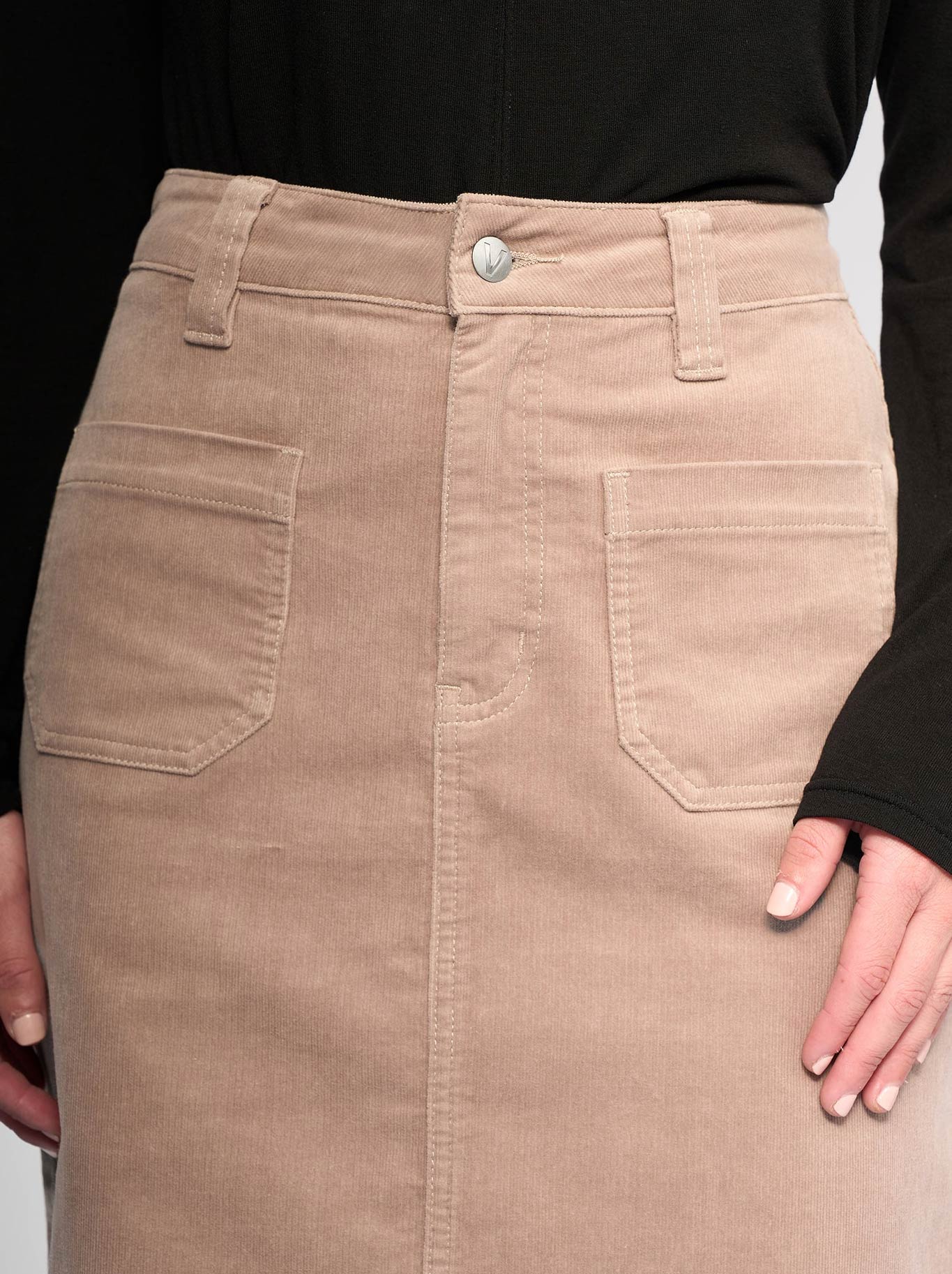 VASSALLI LANE CORD SKIRT - Image 3