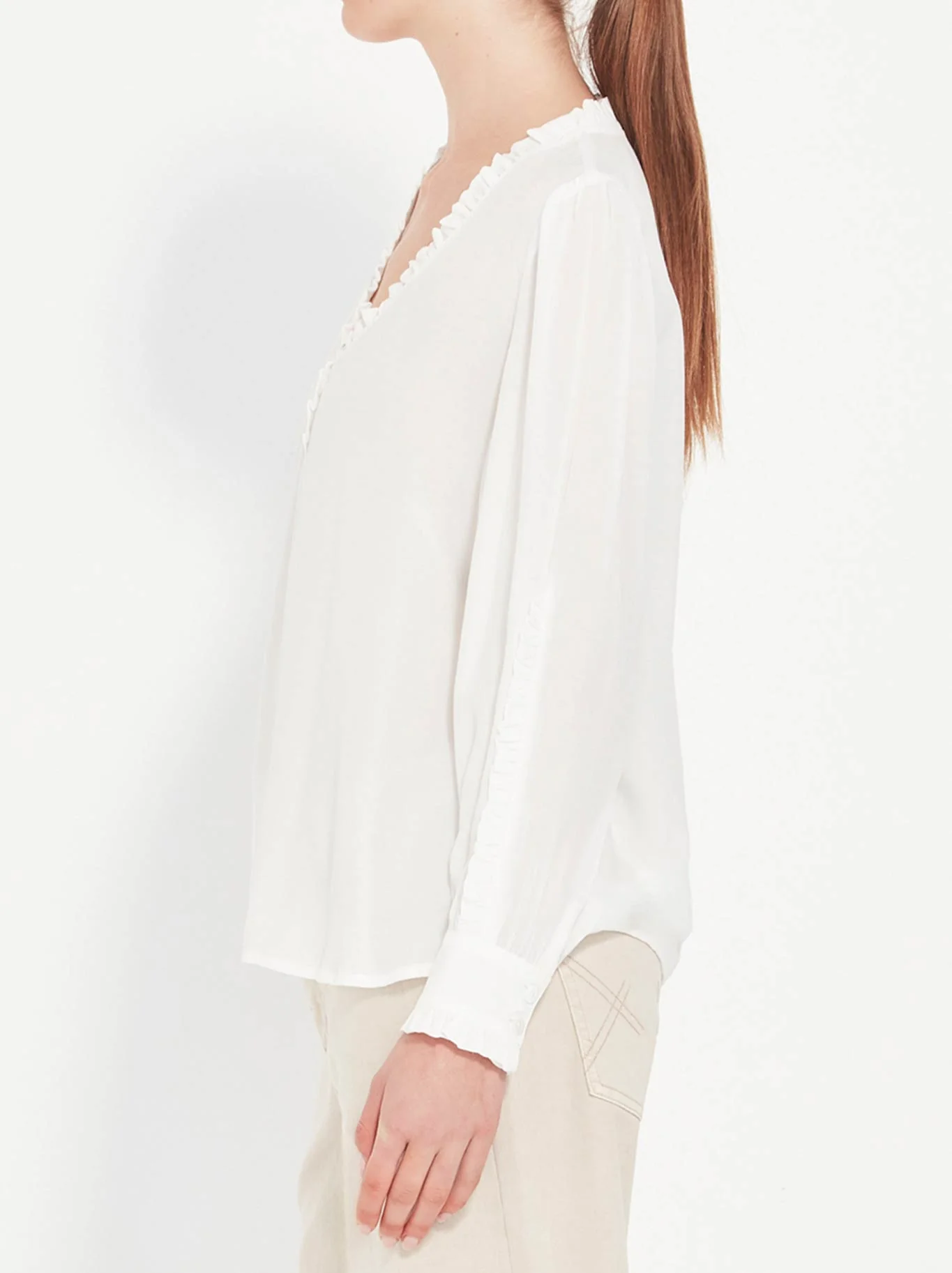 VERGE CASCADE BLOUSE - Image 2