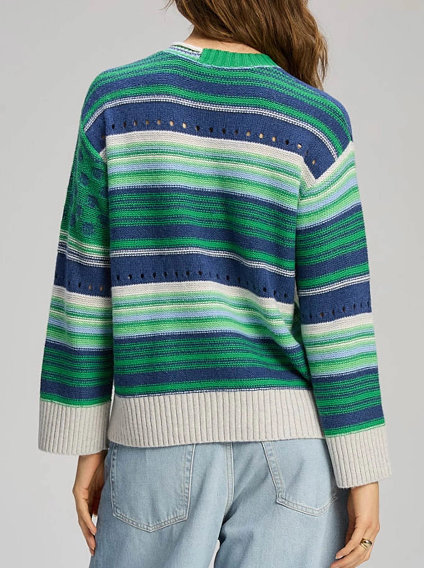 ZAKET & PLOVER STRIPE POP JUMPER - Image 4