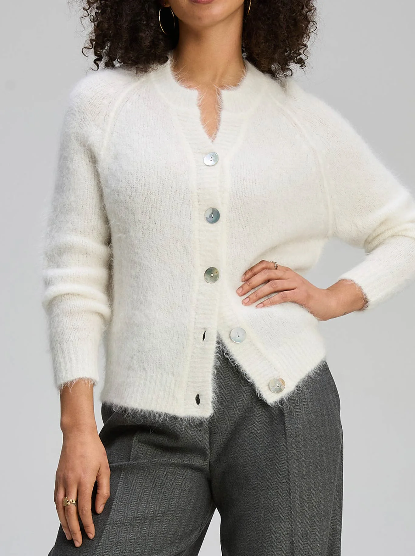 ZAKET & PLOVER ALPACA CARDI - Image 9