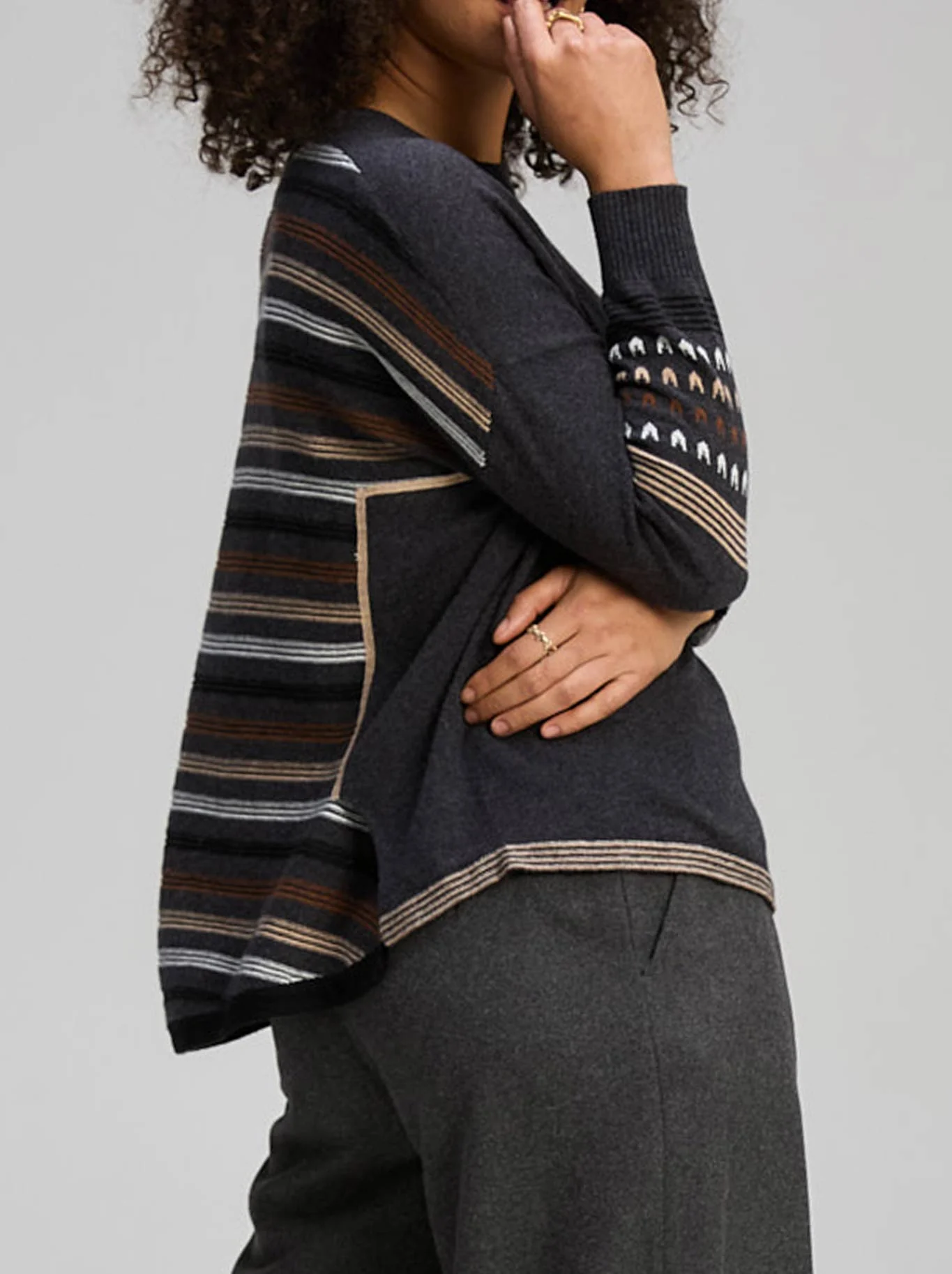 ZAKET & PLOVER TEXTURED SWING JUMPER - Image 2