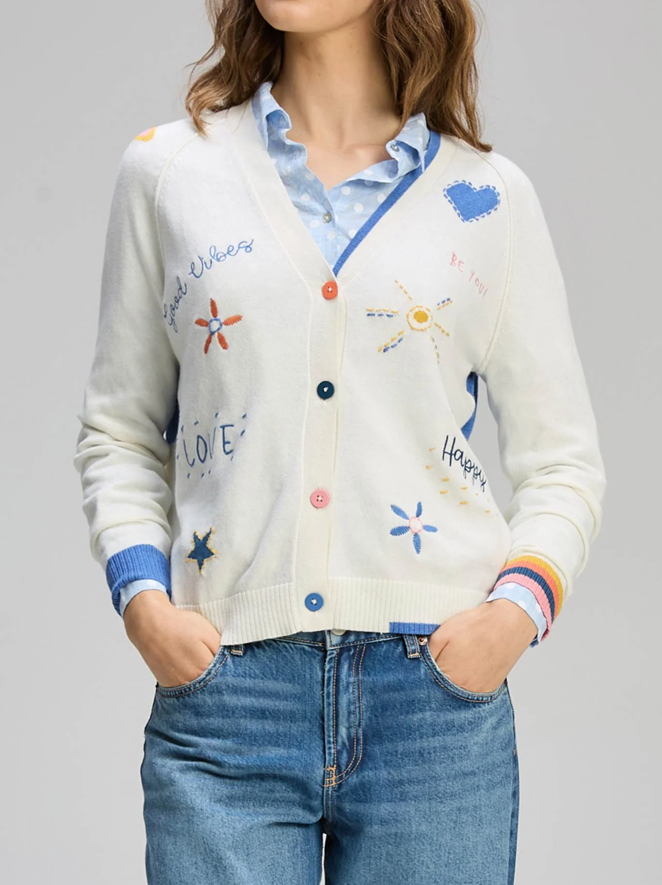 ZAKET & PLOVER GOOD ENERGY CARDI - Image 5
