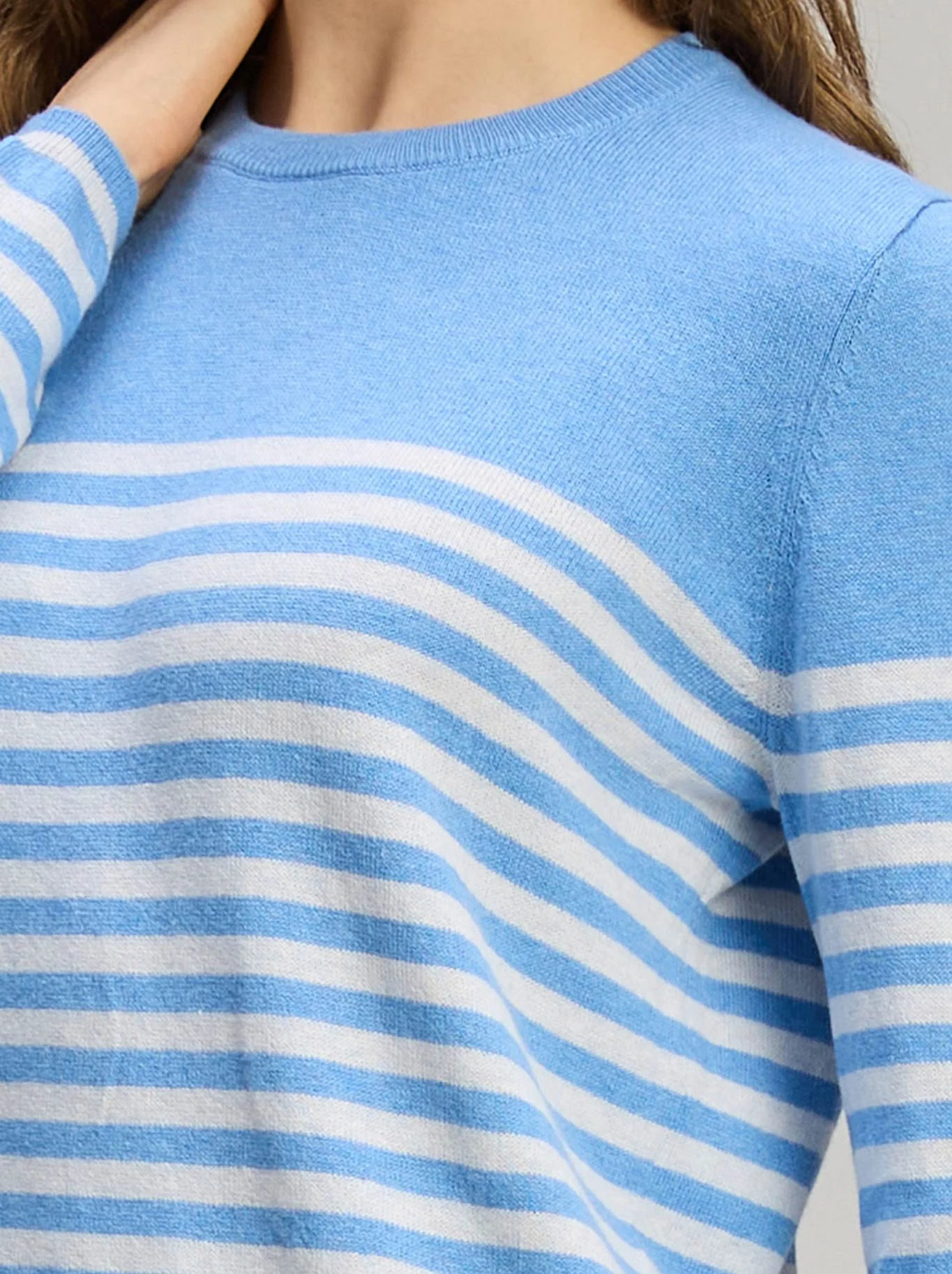 ZAKET & PLOVER DETAIL STRIPE CREW - Image 3