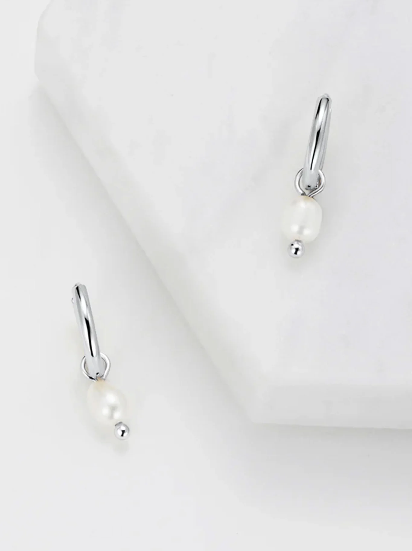 ZAFINO HEIDI HOOP SILVER