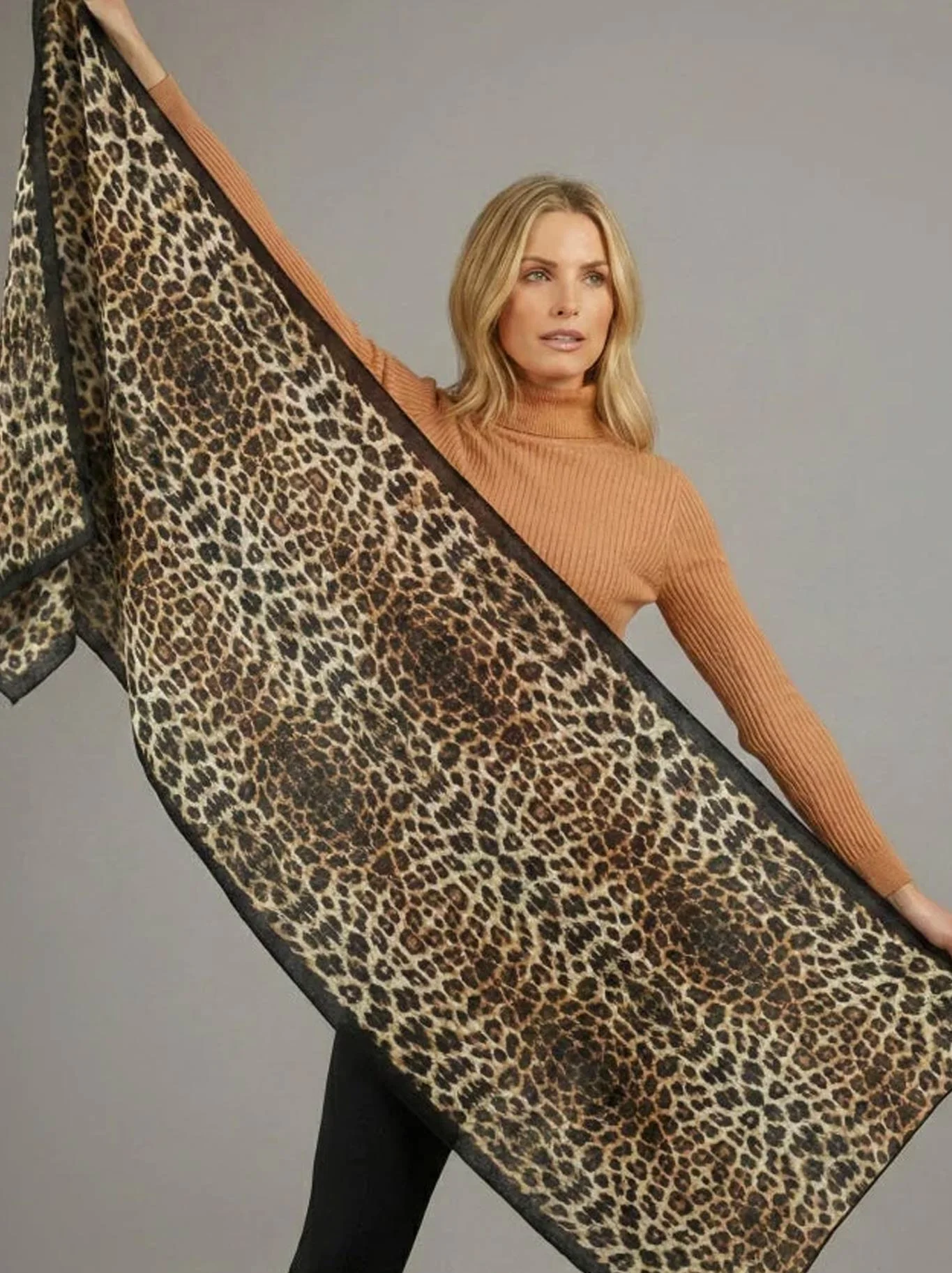THE SCARF COMPANY ZELDA WOOL SCARF - Image 3